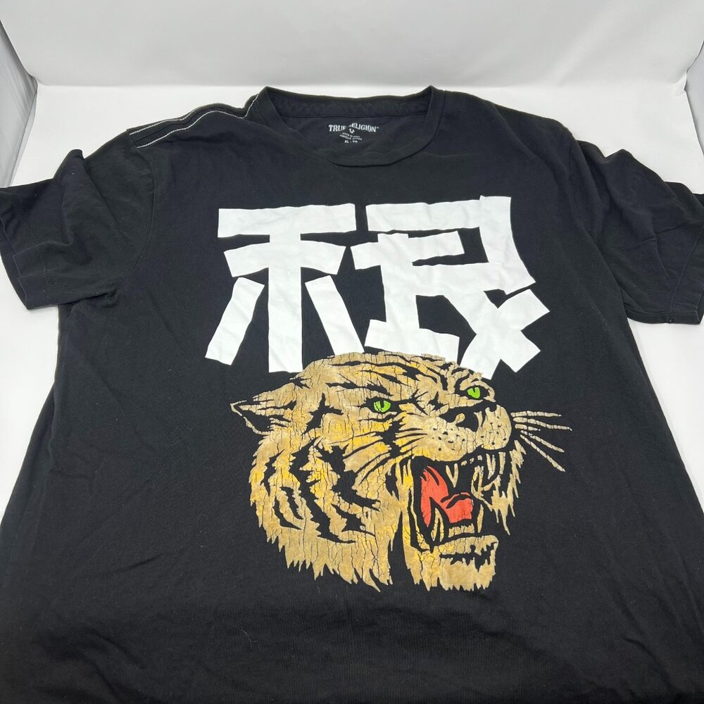 True Religion Tiger Tee Preowned Size XL